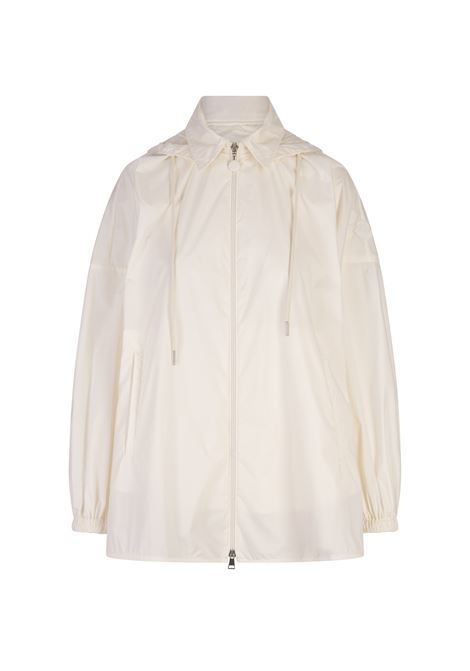 Giacca a Vento Bianca Con Arricciatura Dietro MONCLER | 093-2F00013 596TM032